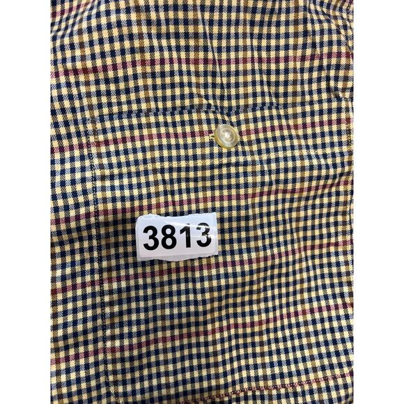 Orvis Shirt Men's Medium Colorful Check Long Sleeve Outdoor Button Up Casual - Picture 6 of 6
